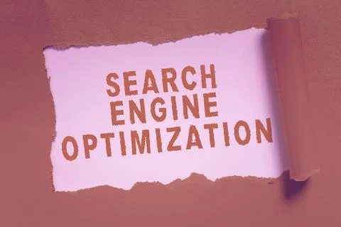 Writing displaying text Search Engine Optimization. Business overview Increase 库存插图