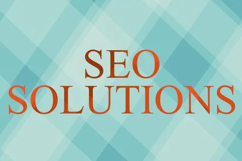 Writing displaying text Seo Solutions. Conceptual photo Search Engine Result Illustrazione stock
