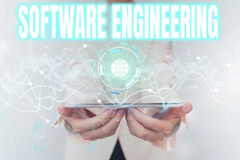 Writing displaying text Software Engineering. Business overview Program Stock Photos