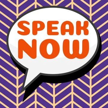 Writing displaying text Speak Now. Business overview Communicate to us your Illustration