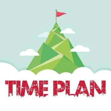 Writing displaying text Time Plan. Word for a system for paying for goods by Ilustração Stock