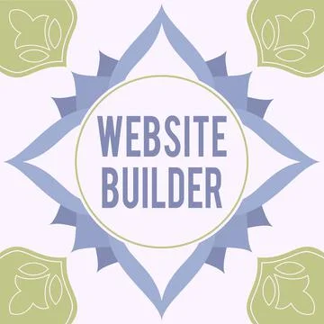 Writing displaying text Website Builder. Conceptual photo construction of イラスト素材