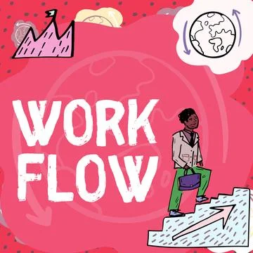 Writing displaying text Work Flow. Business approach Continuity of a certain Stock Illustration