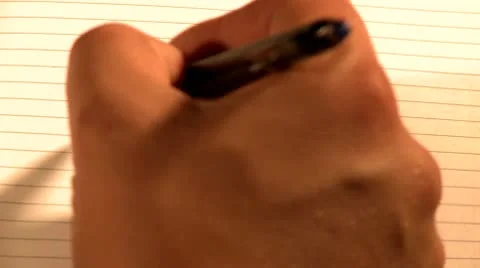 Writing "to do" Stock Footage 8912675