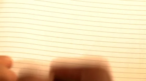 Writing "do not" Stock Footage 8912678