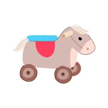 Writing educational toy cartoon vector illustration イラスト素材