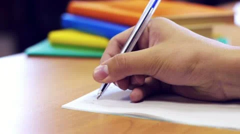 Writing 库存影片 11912204