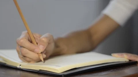 Writing Video stock 77908901