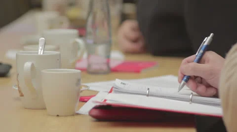 Writing hand Video stock 23406354