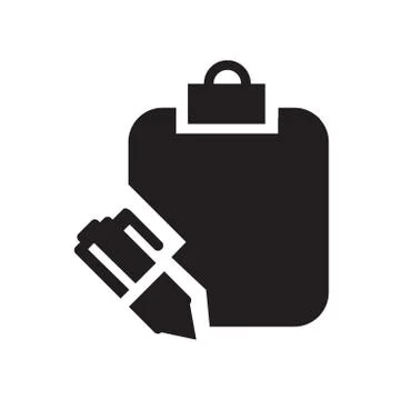 Writing icon Stock Illustration