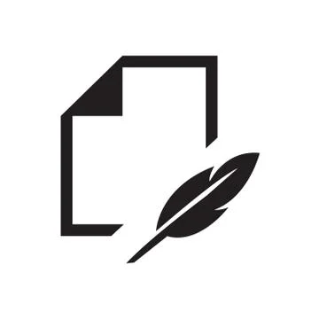 Writing icon Stock Illustration