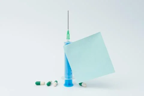 Writing Important Medical Notes Laboratory Testing New Virus Medicine Disease Foto stock