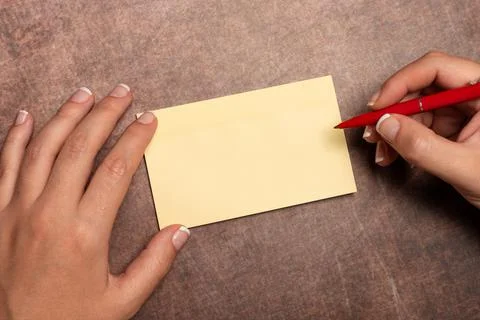 Writing Important Notes Drawing New Design Composing Letter Ideas Presenting Foto stock