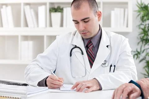 Writing instructions Stock Photos