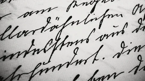 Writing letter scribble grunge texture Video stock 106484368