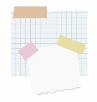 Writing Memo Note Stock-Illustration