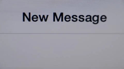 Writing message on smartphone Stock Footage 41796856