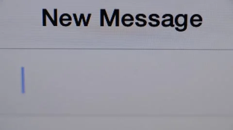 Writing message on smartphone Stock Footage 41796969