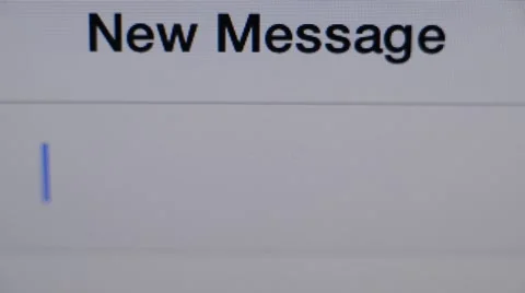 Writing message on smartphone Stock Footage 41796983