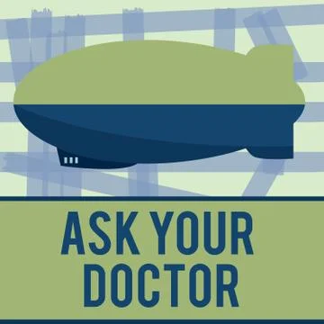 Writing note showing Ask Your Doctor. Business photo showcasing Consultation to Stock Illustration
