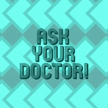Writing note showing Ask Your Doctor. Business photo showcasing Consultation to Stock Illustration