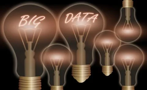 Writing note showing Big Data. Business photo showcasing sets that so complex 스톡 일러스트