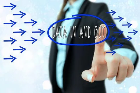 Writing note showing Big Date. Business photo showcasing Big data visualization 写真素材