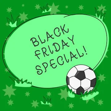 Writing note showing Black Friday Special. Business photo showcasing The day 스톡 일러스트
