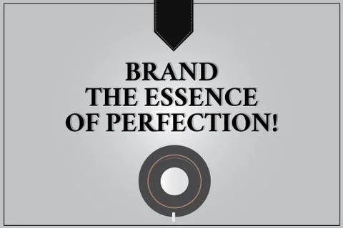 Writing note showing Brand The Essence Of Perfection. Business photo showcasing Illustration