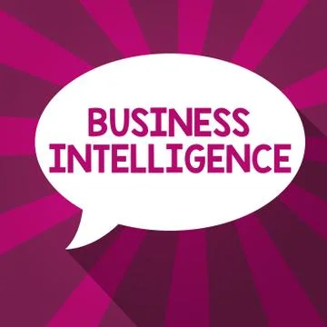 Writing note showing Business Intelligence. Business photo showcasing Best Illustrazione stock