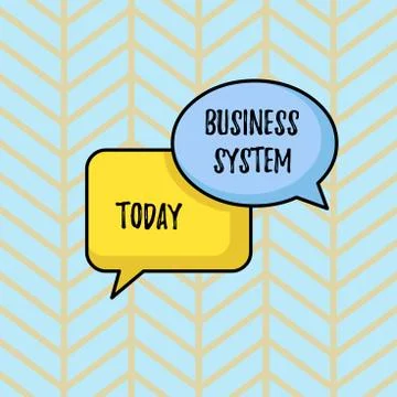 Writing note showing Business System. Business photo showcasing A method of イラスト素材