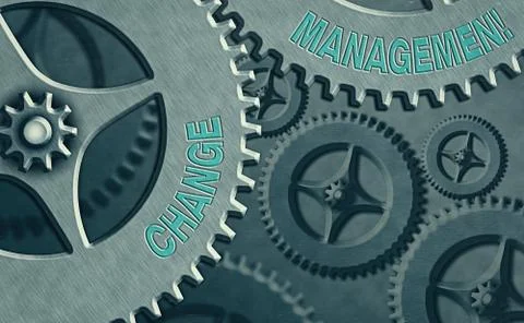 Writing note showing Change Management. Business photo showcasing Replacement of Illustrazione stock