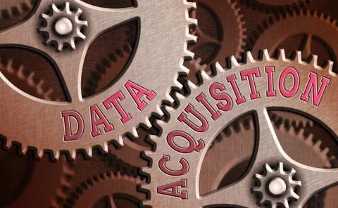 Writing note showing Data Acquisition. Business photo showcasing way to obtain Stockillustratie