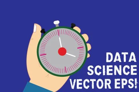 Writing note showing Data Science photo Eps. Business photo showcasing Digital イラスト素材