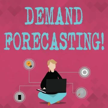 Writing note showing Deanalysisd Forecasting. Business photo showcasing predict Stock Illustration