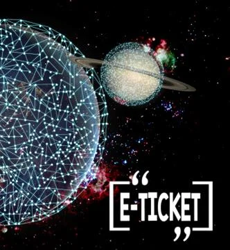 Writing note showing E Ticket. Business photo showcasing Digital ticket that is Stock Photos