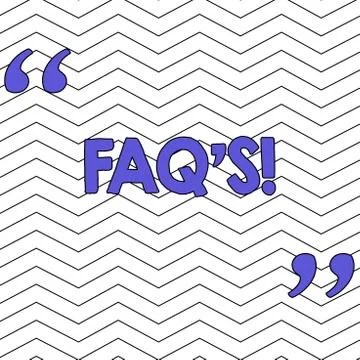 Writing note showing Faq S. Business photo showcasing list of questions and 스톡 일러스트