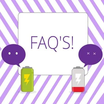 Writing note showing Faq S. Business photo showcasing list of questions and 스톡 일러스트