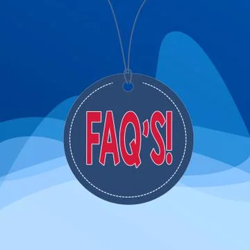 Writing note showing Faq S. Business photo showcasing list of questions and 스톡 일러스트