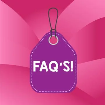 Writing note showing Faq S. Business photo showcasing list of questions and Illustrazione stock