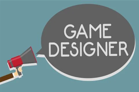 Writing note showing Game Designer. Business photo showcasing Campaigner Pixel イラスト素材