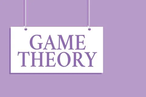 Writing note showing Game Theory. Business photo showcasing branch of 스톡 일러스트