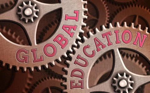 Writing note showing Global Education. Business photo showcasing Stock Illustration