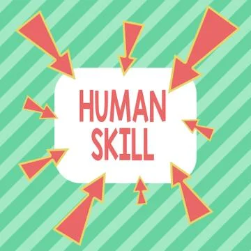 Writing note showing Huanalysis Skill. Business photo showcasing involve the Stock Illustration