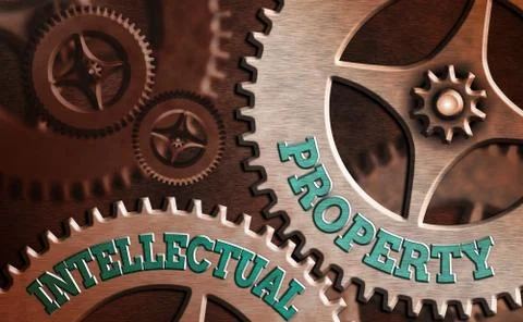 Writing note showing Intellectual Property. Business photo showcasing Protect Illustration