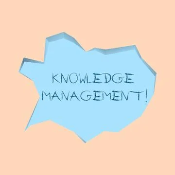 Writing note showing Knowledge Management. Business photo showcasing efficient イラスト素材