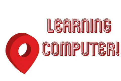 Writing note showing Learning Computer. Business photo showcasing learn more Stock Illustration