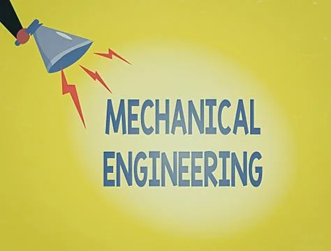 Writing note showing Mechanical Engineering. Business photo showcasing deals Stock Illustration
