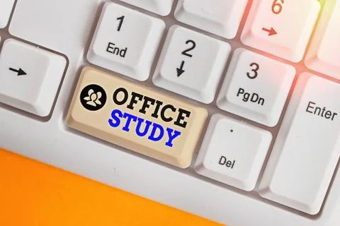 Writing note showing Office Study. Business photo showcasing any location or 写真素材