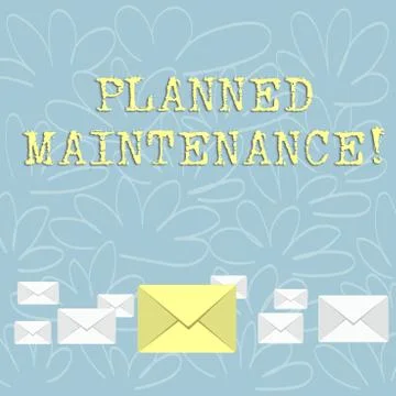 Writing note showing Planned Maintenance. Business photo showcasing reventive Stock Illustration